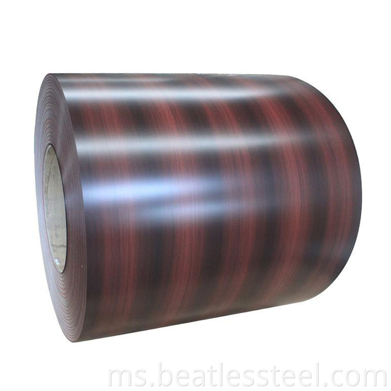 flower painted galvanized steel coil